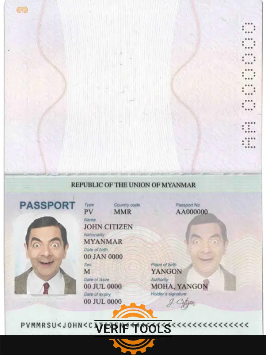 Myanmar Passport — Passports