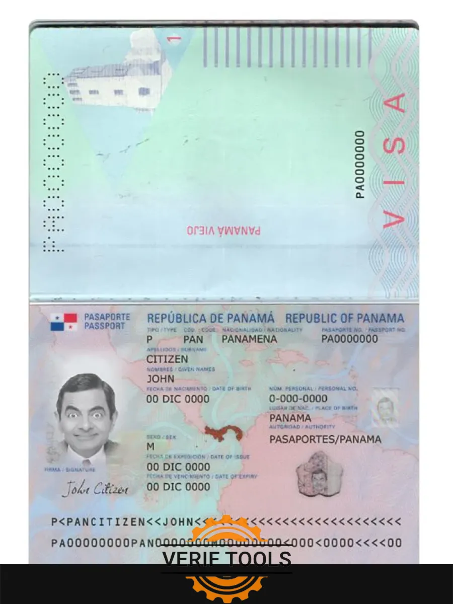 Panama Passport New 2019 Present — Passports