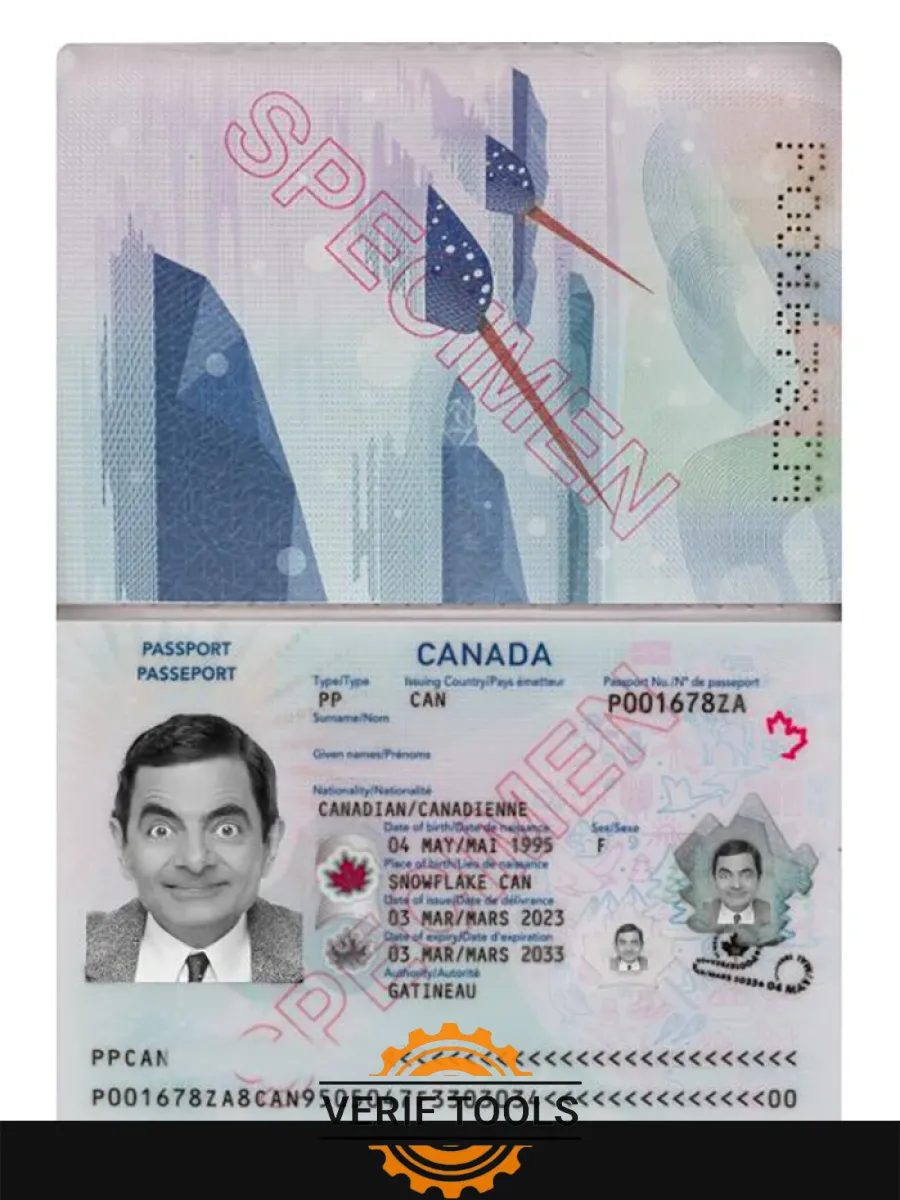 Canada Passport 2023 Present — Passports