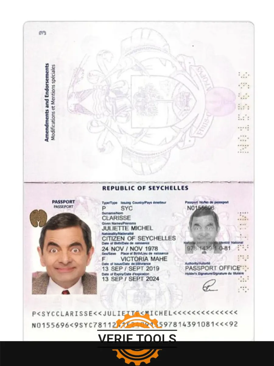 Seychelles Passport — Passports