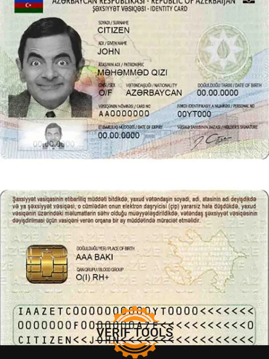 Azerbaijan Id — ID Cards
