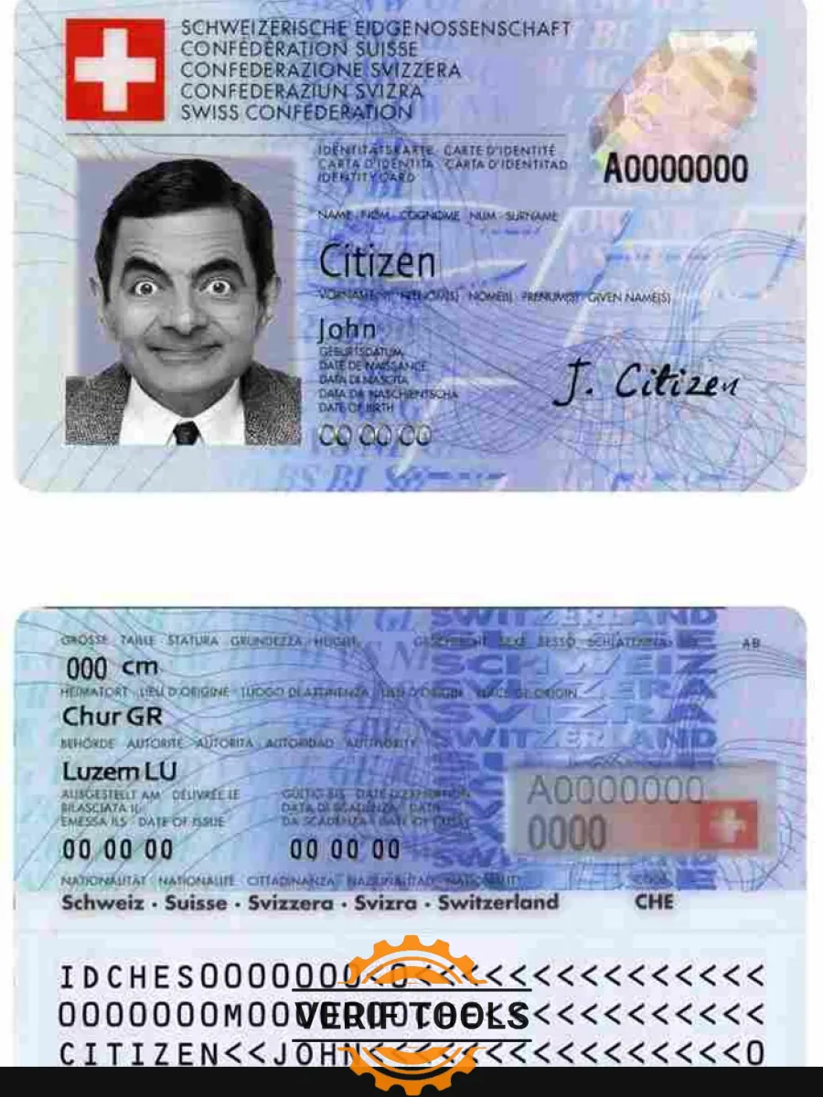 Switzerland Id — ID Cards