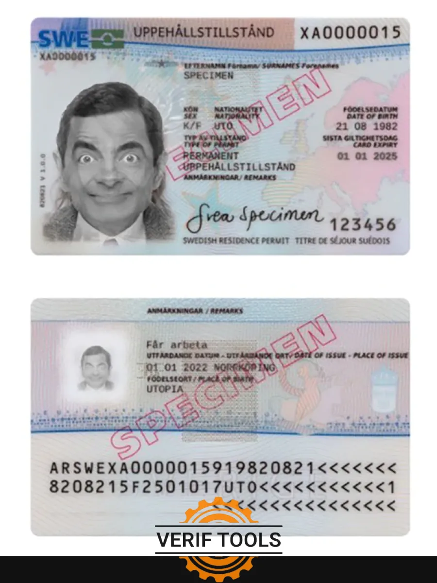 Sweden Residence Permit 2022 Present — Residence Permit
