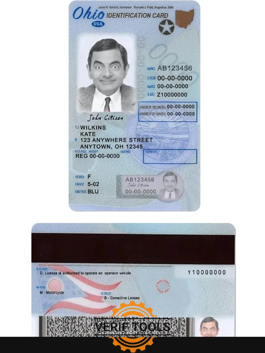 Usa Ohio Driving License Under 21 — Driver License