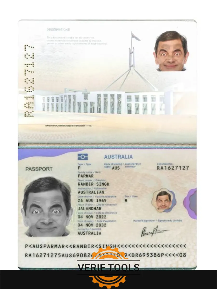 Australia Passport 2022 Present — Passports