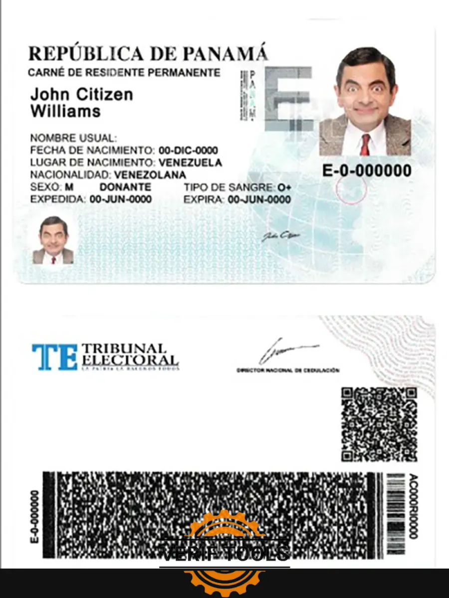 Panama Resident Permit — Residence Permit