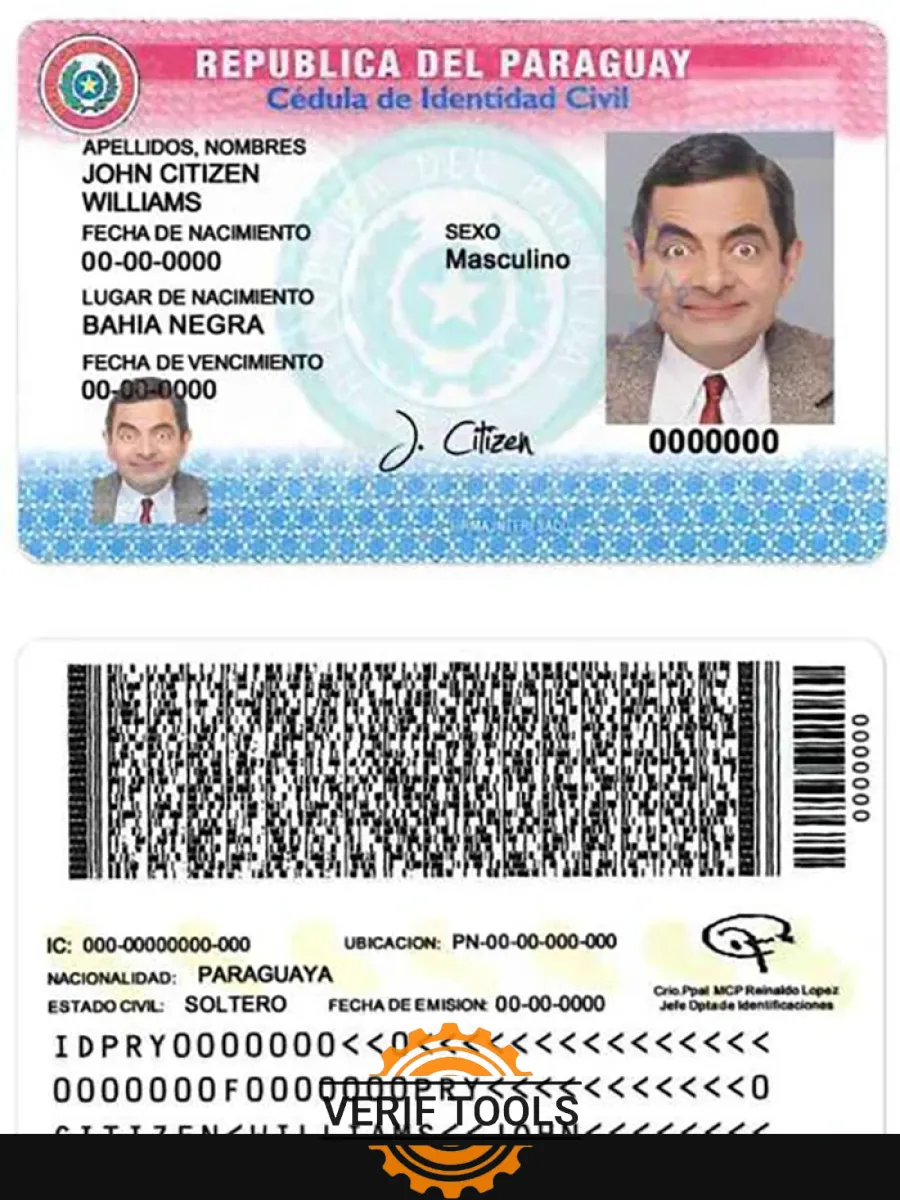 Paraguay Id — ID Cards