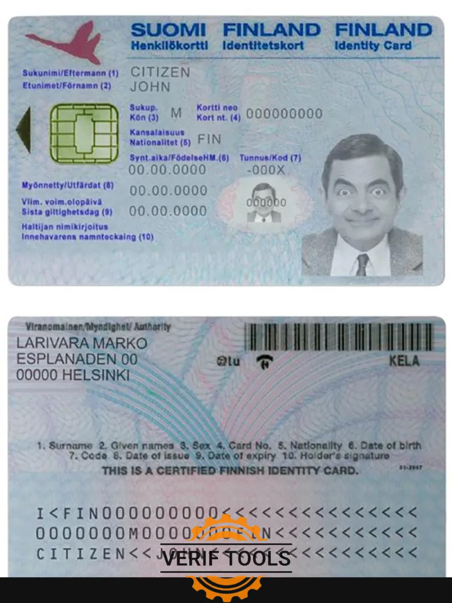 Finland Id Version 2 — ID Cards