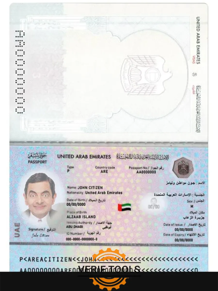 Uae Passport 2022 Present — Passports