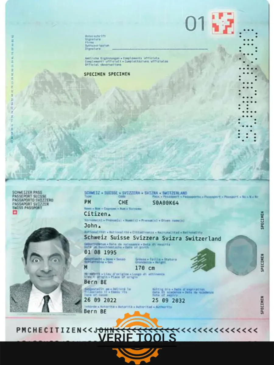 Switzerland New Passport — Passports