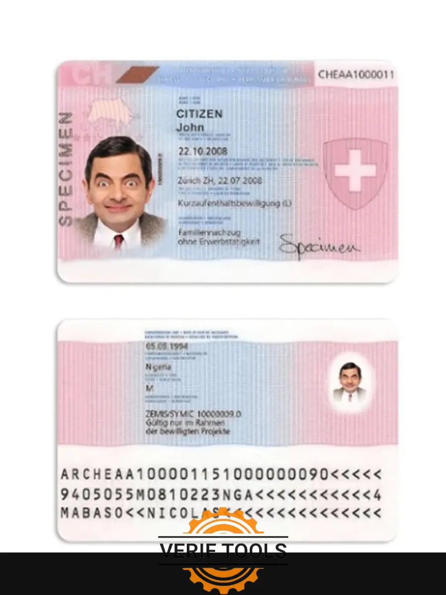 Switzerland Residence Permit — Residence Permit