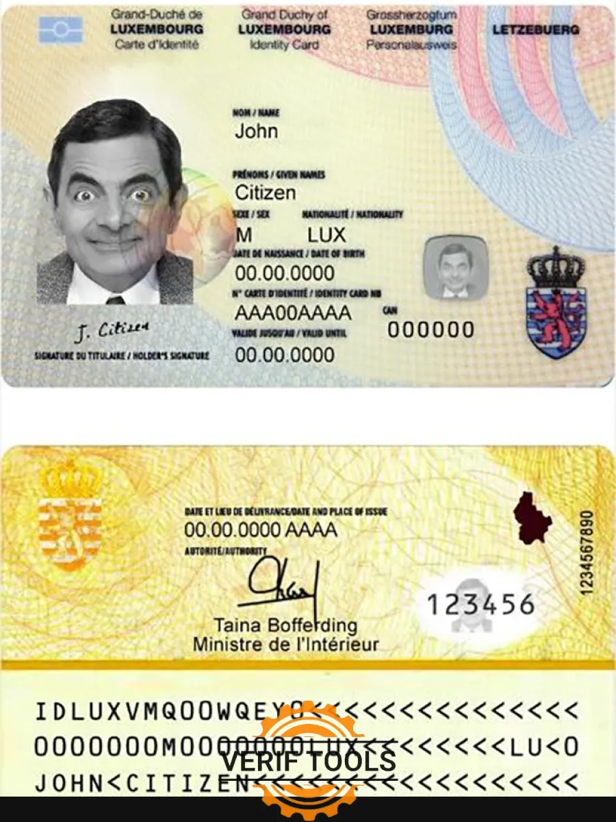 Luxembourg Id — ID Cards