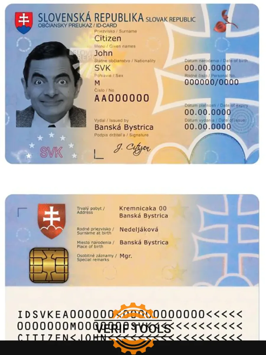 Slovakia Id — ID Cards