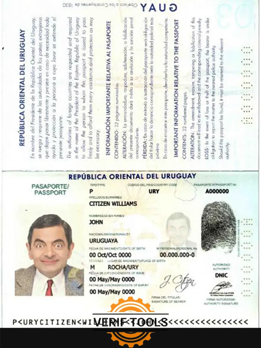 Uruguay Passport — Passports