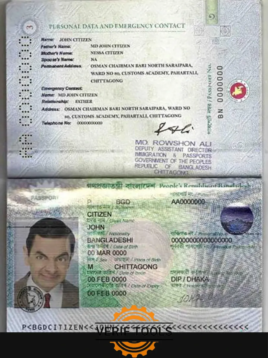 Bangladesh Passport 2013 2019 — Passports
