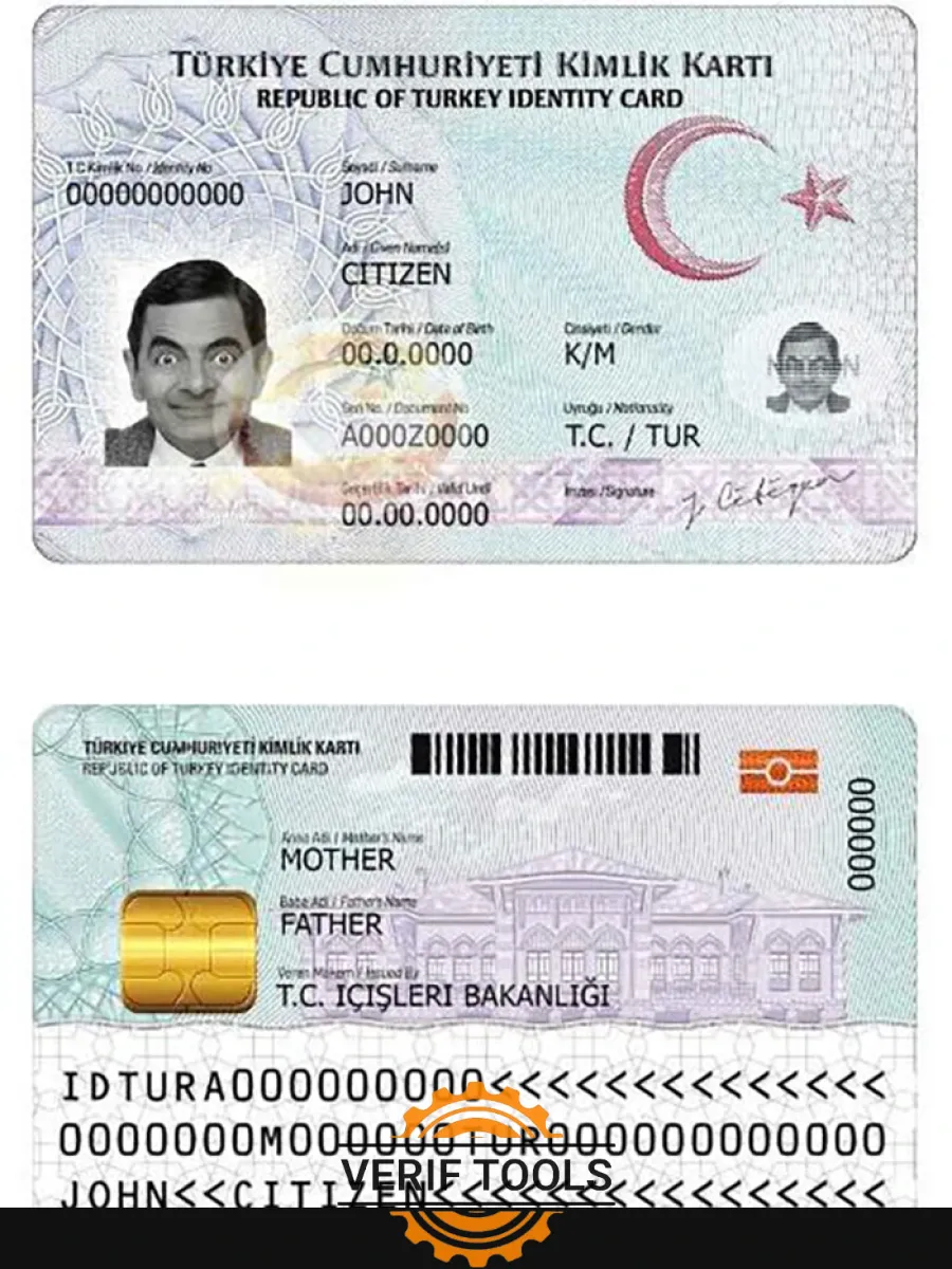 Turkey Id 2 — ID Cards
