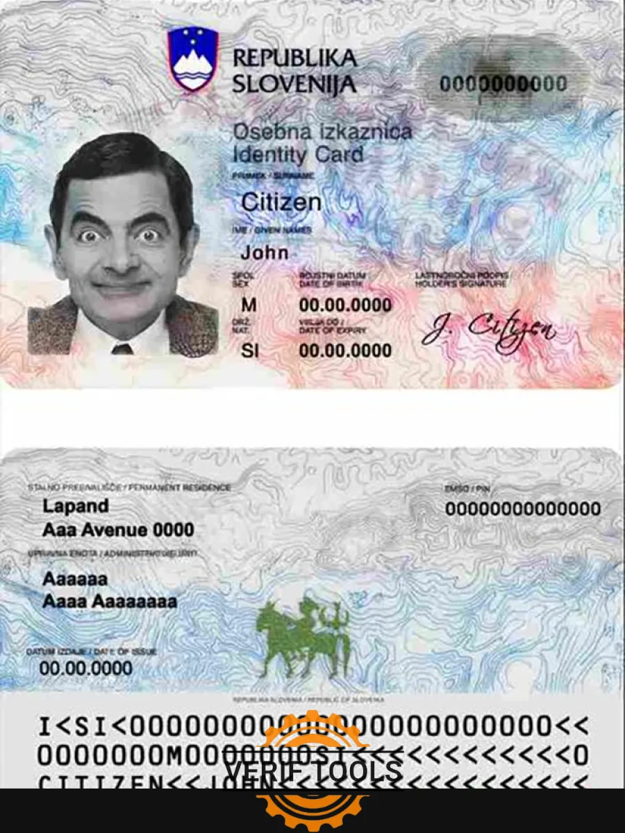 Slovenia Id — ID Cards