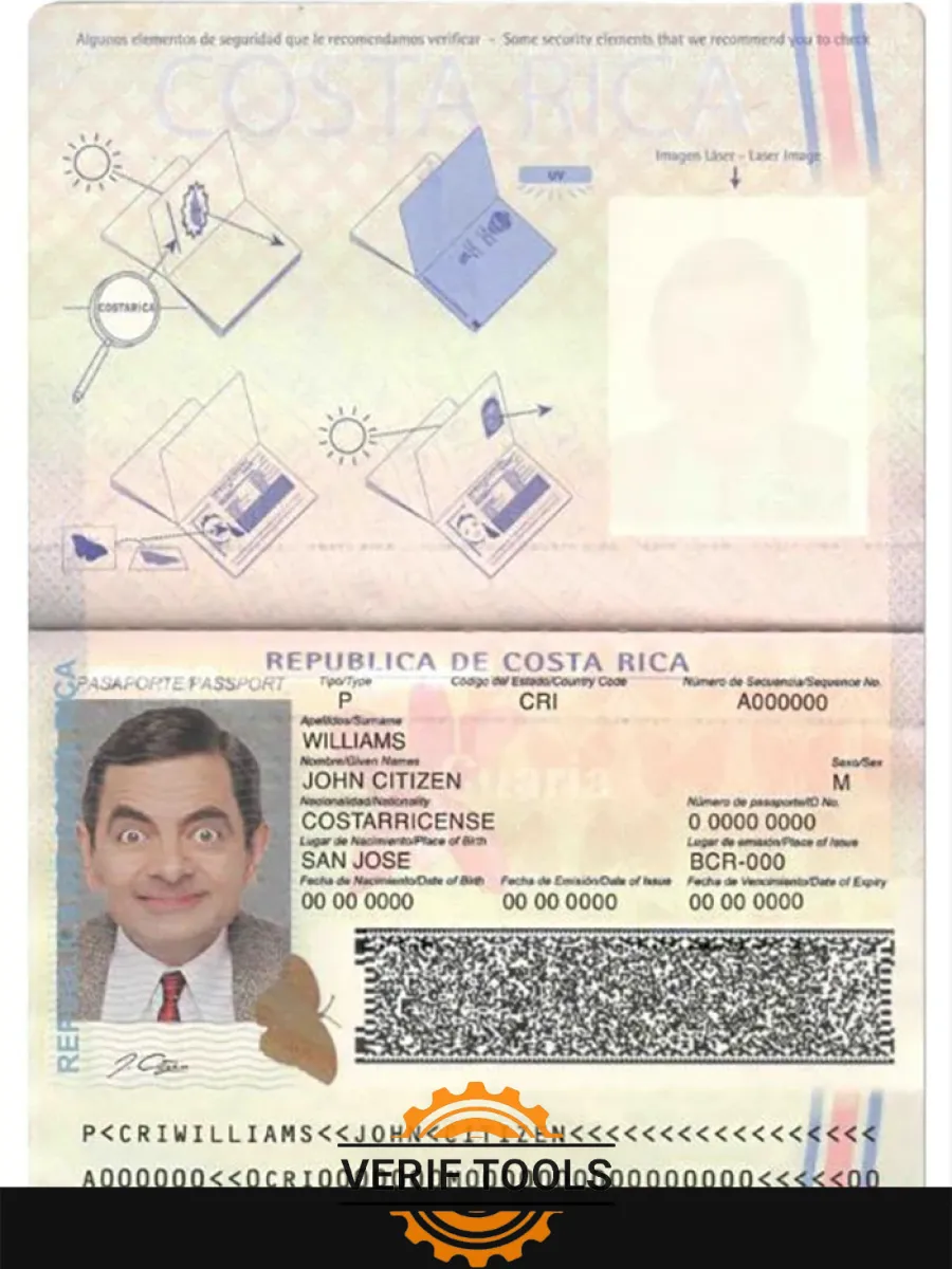 Costa Rica Passport — Passports