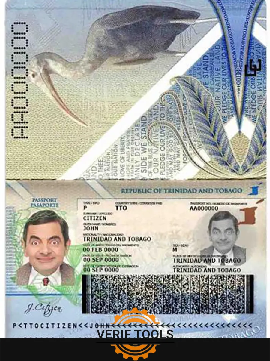Trinidad And Tobago Passport — Passports