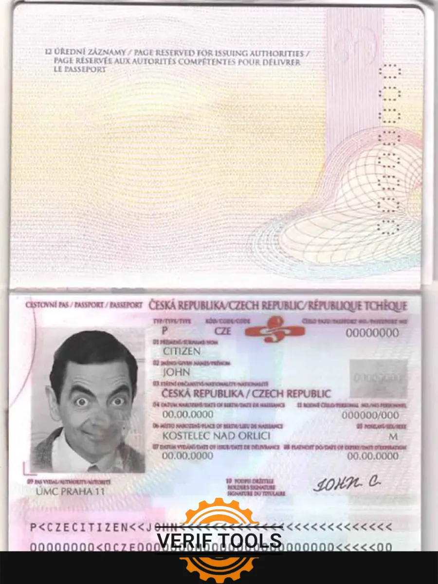 Czech Passport — Passports