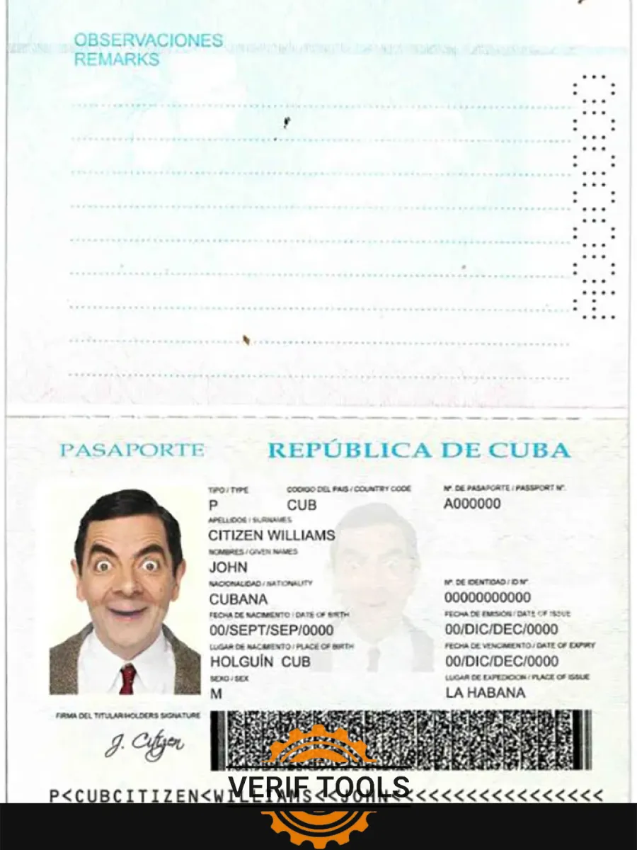 Cuba Passport — Passports
