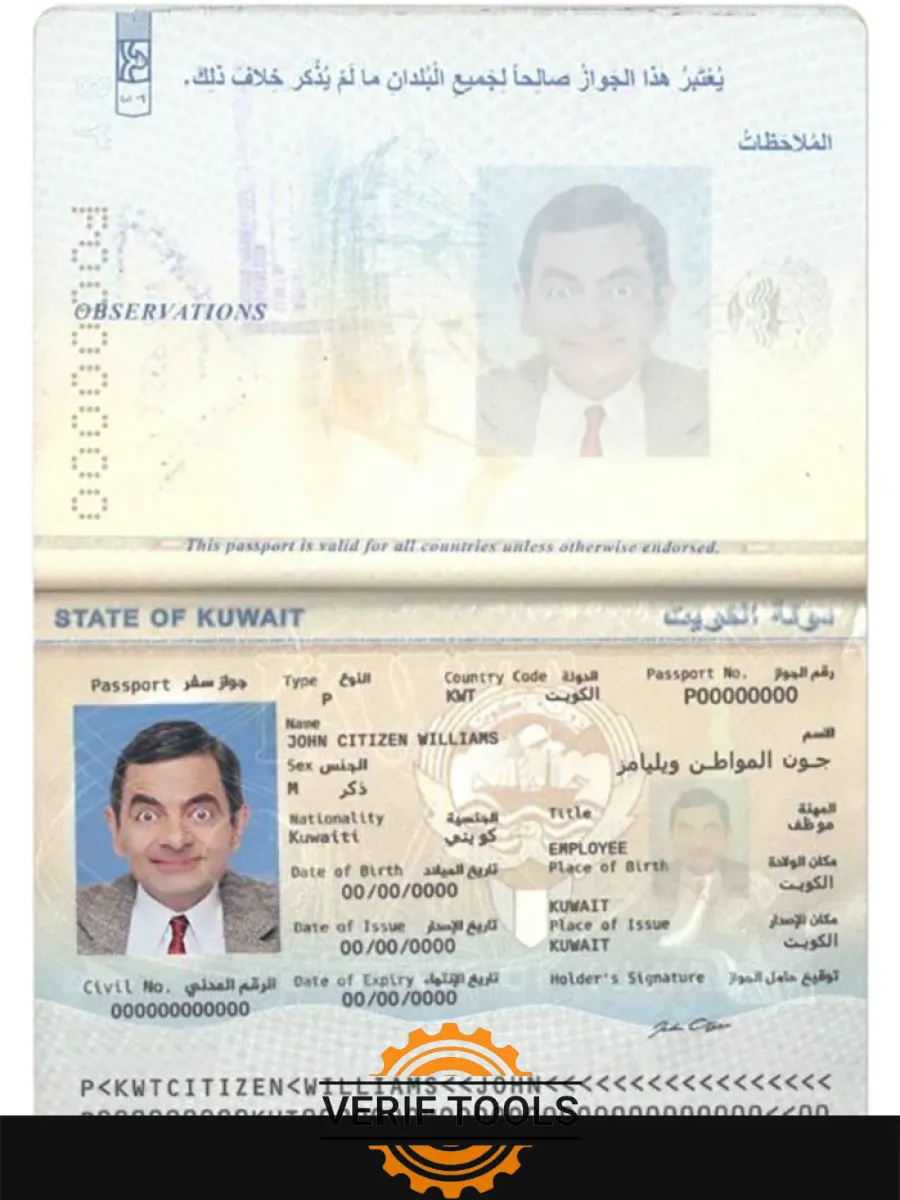Kuwait Passport — Passports