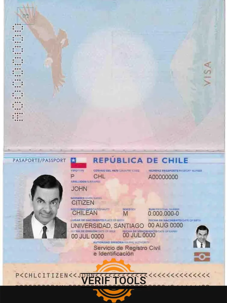 Chile Passport — Passports