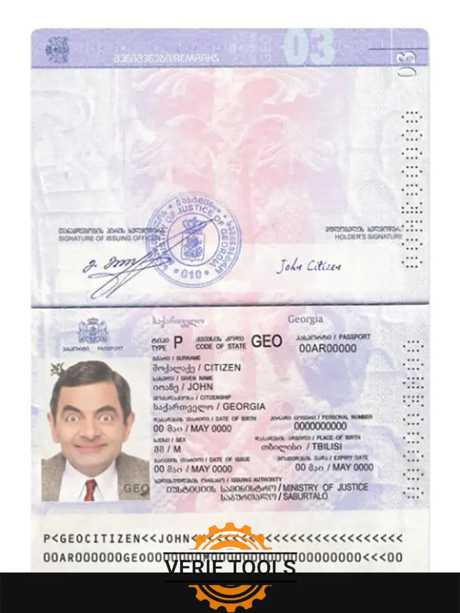 Georgia Passport Version 2 — Passports