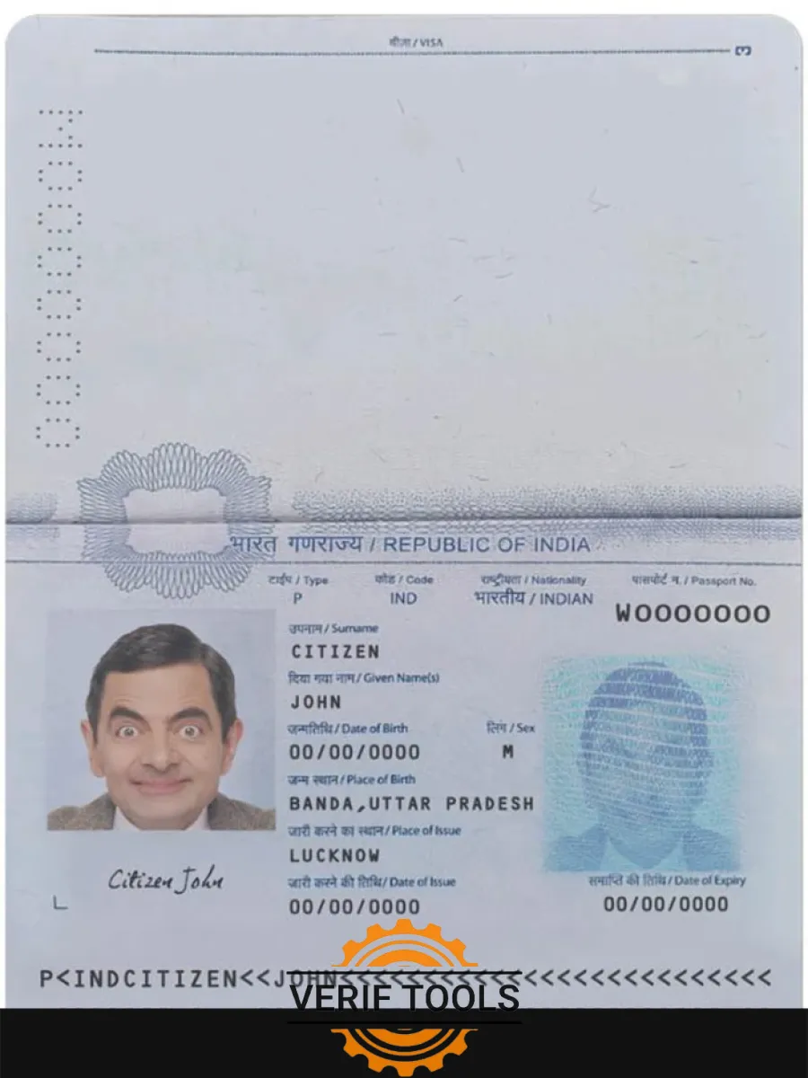 India Passport New Version — Passports