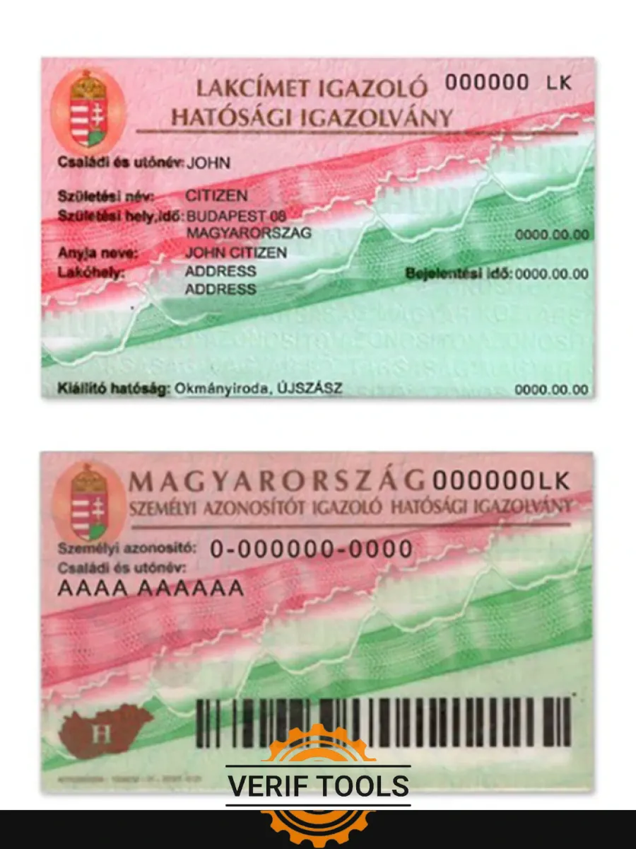 Hungary Certificate Proof Of Residence — Residence Permit