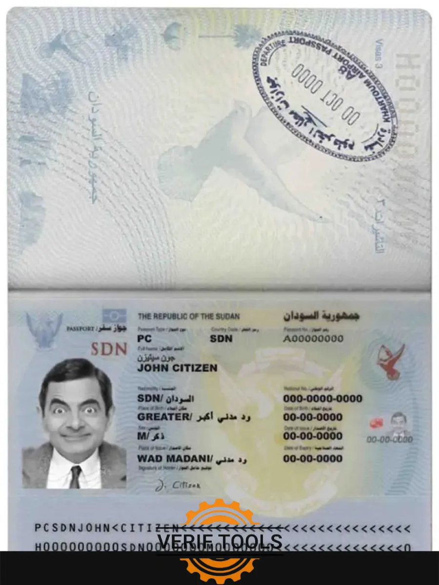 Sudan Passport — Passports