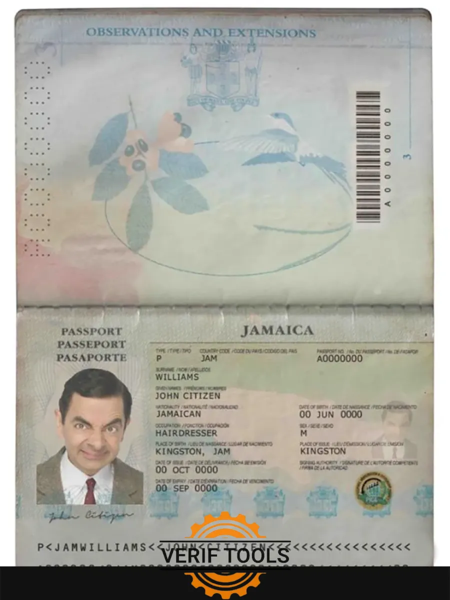 Jamaica Passport — Passports