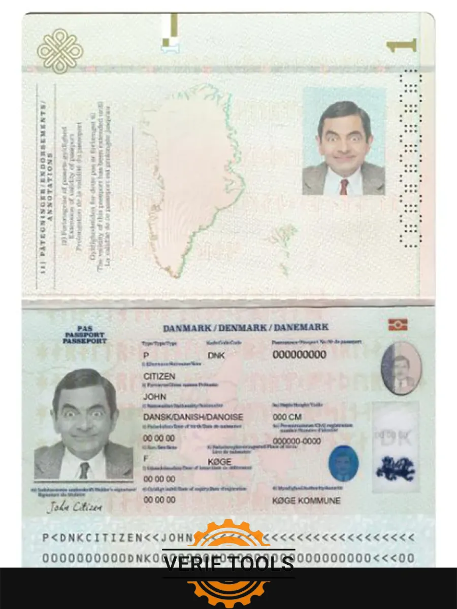 Denmark Passport 2022 Present — Passports