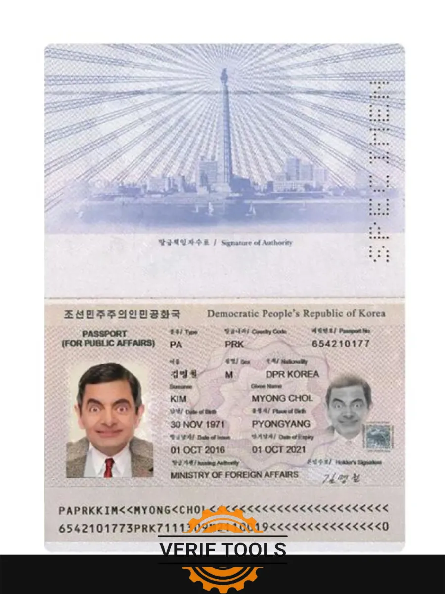 Korea Passport 2016 Present — Passports