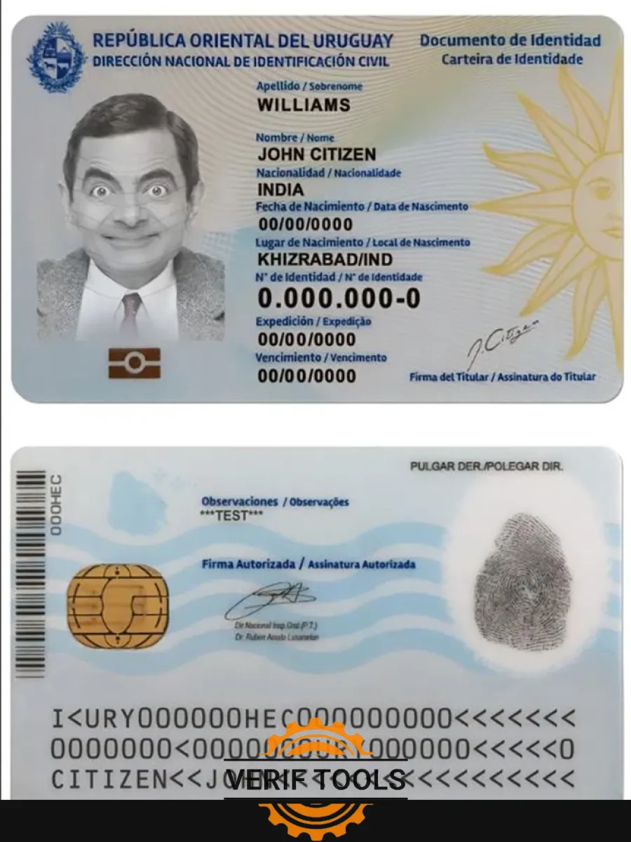 Uruguay Id — ID Cards