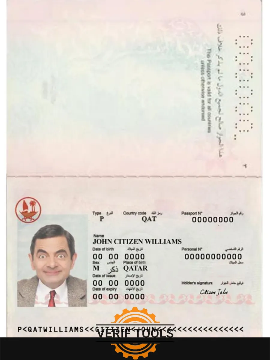 Qatar Passport — Passports