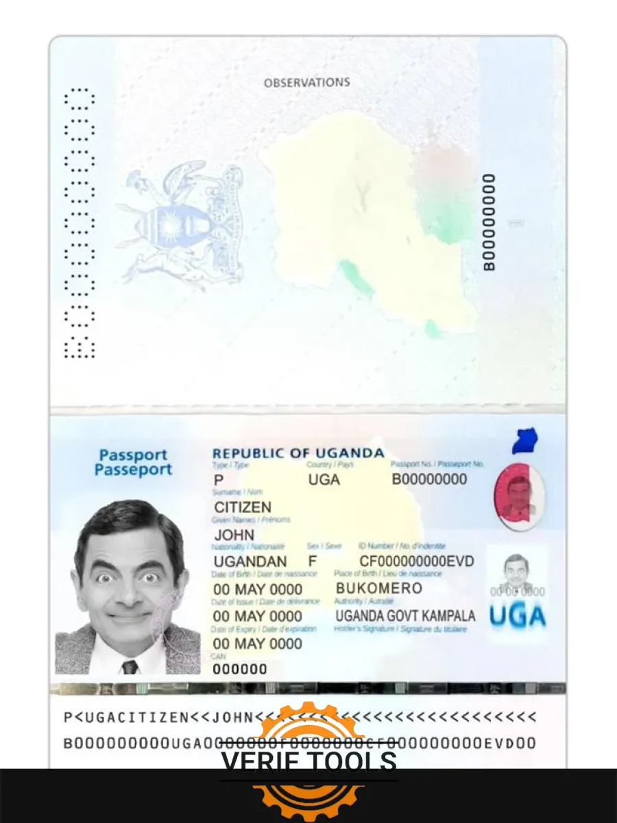Uganda Passport 2023 Present — Passports