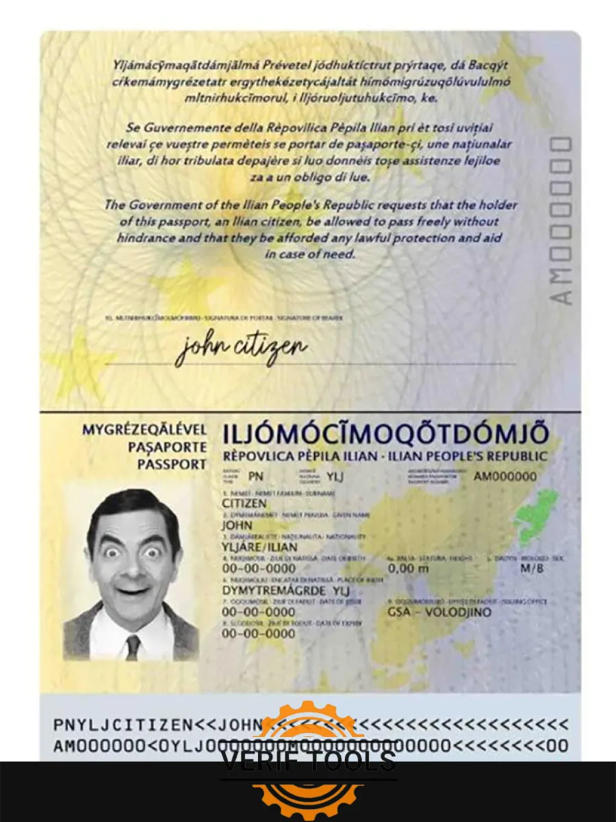 Ilia Passport — Passports