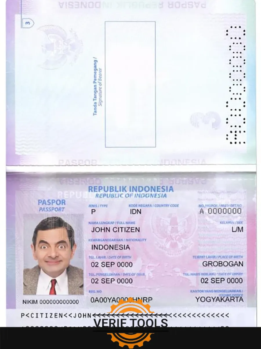 Indonesia Passport Version 2 — Passports