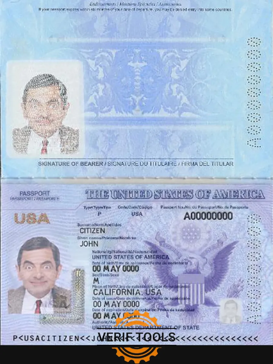 Usa Passport New 2020 — Passports