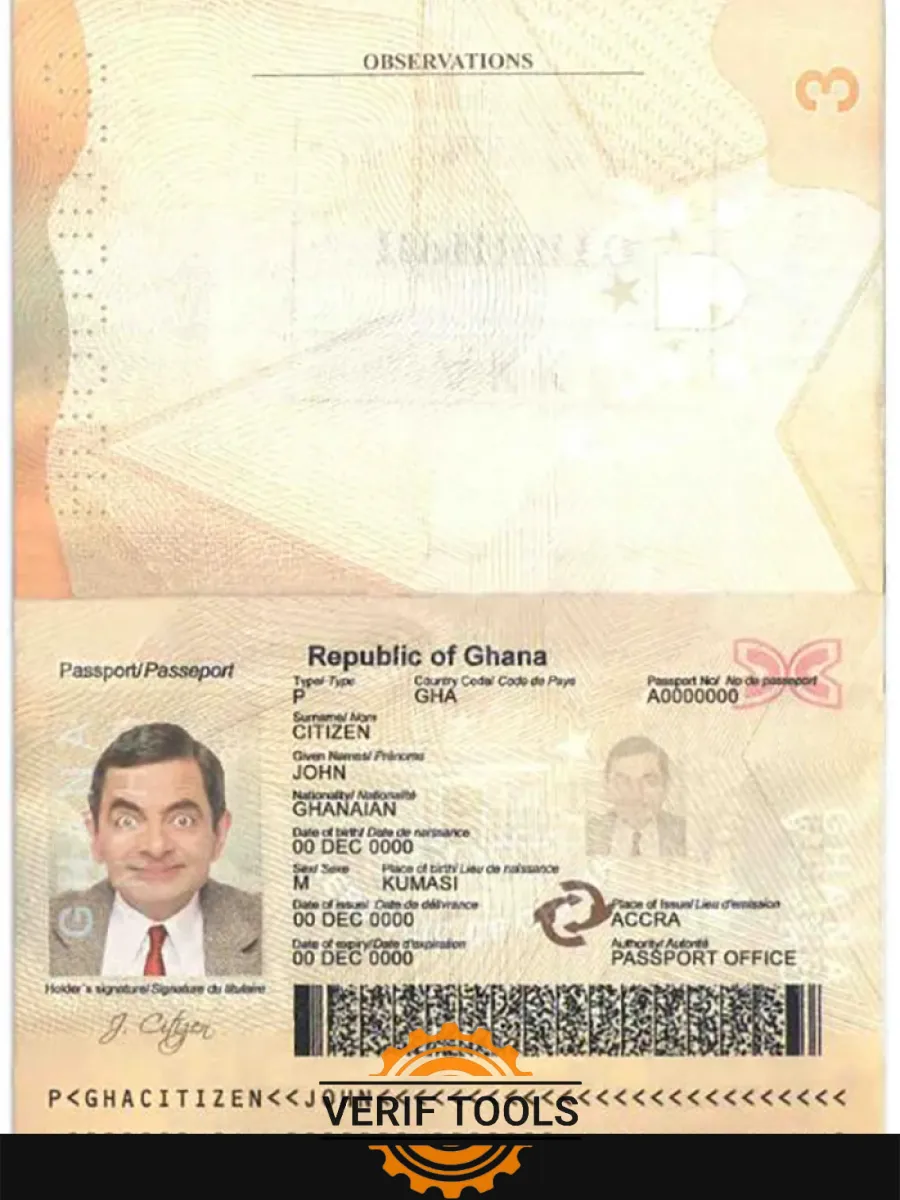 Ghana Passport — Passports