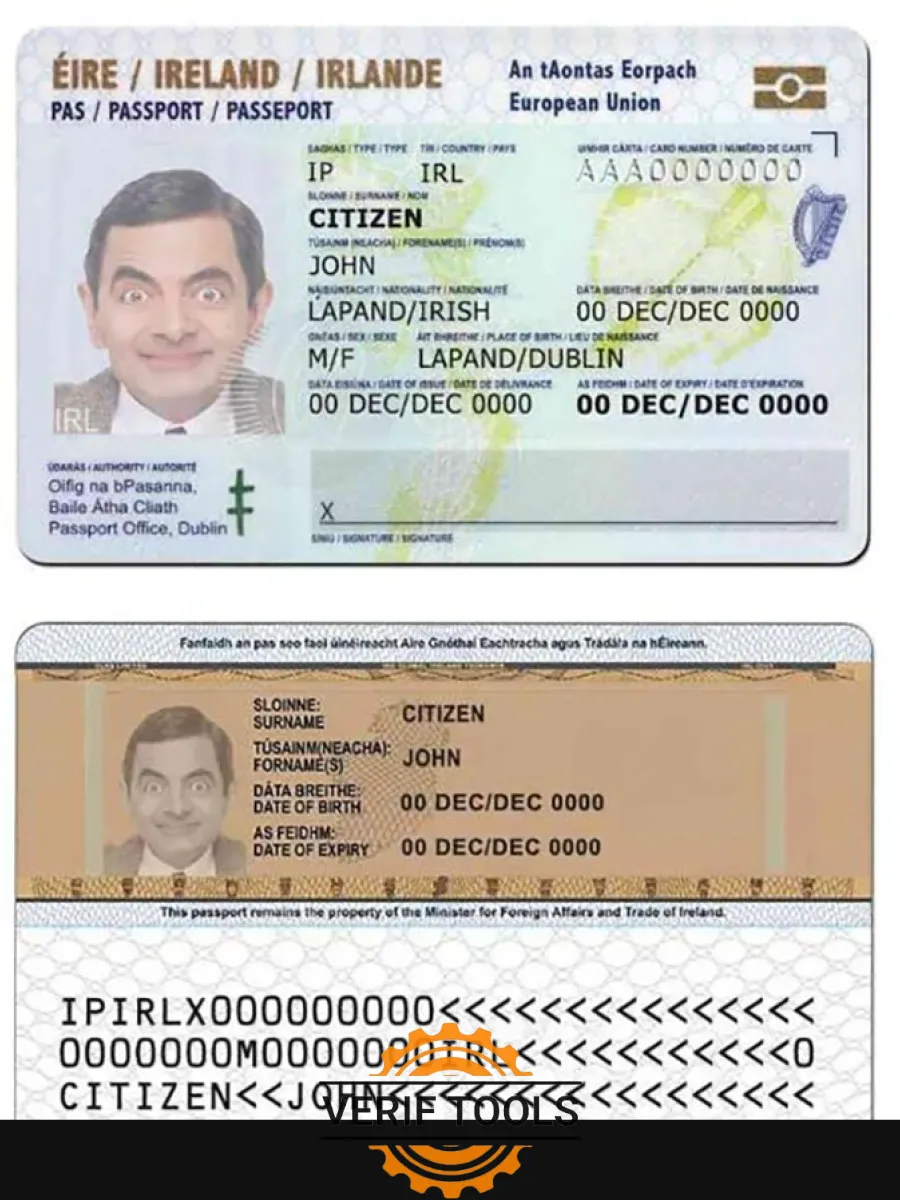 Ireland Id — ID Cards