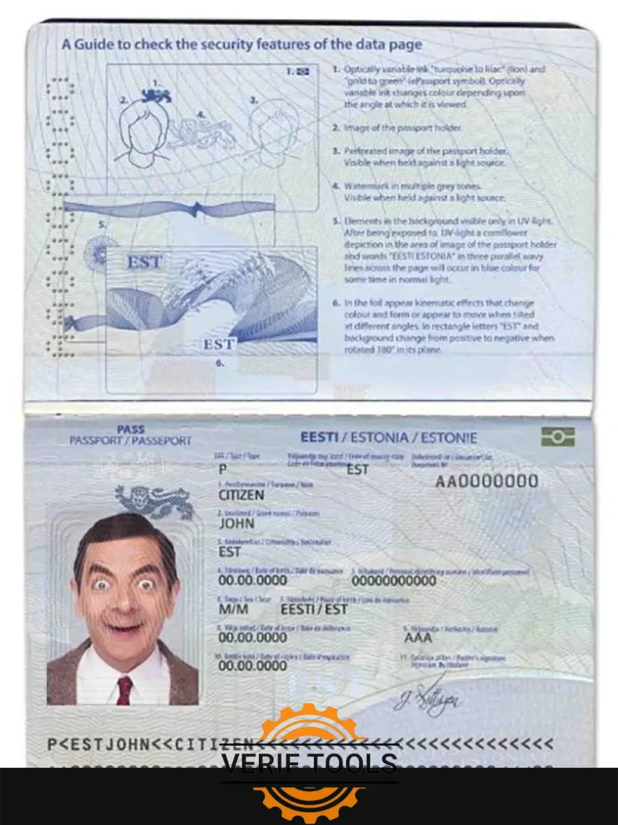 Estonia Passport — Passports