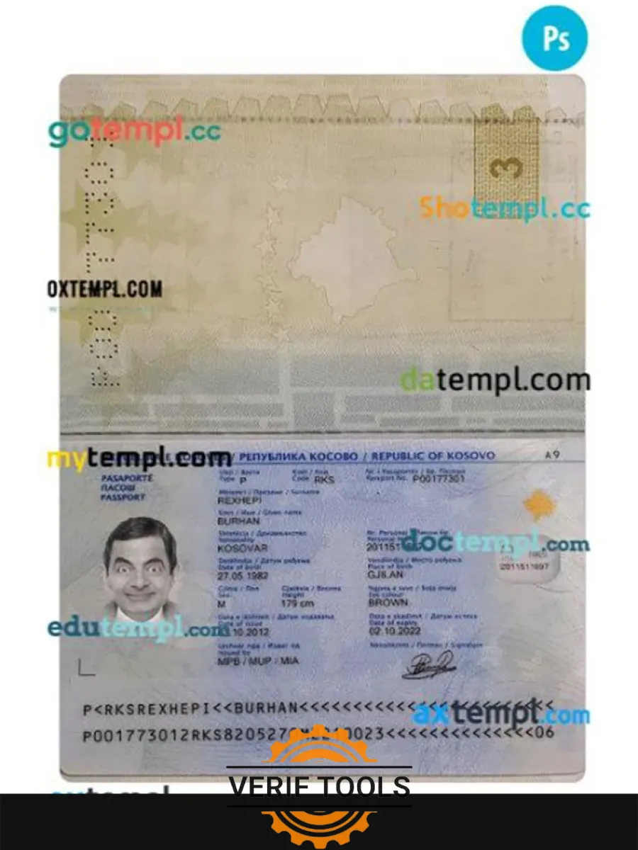 Kosovo Passport — Passports