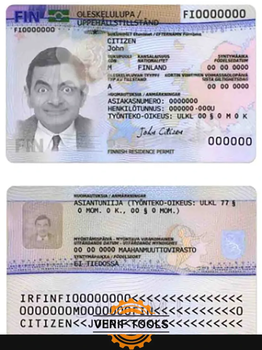 Finland Residence Permit Version 2 — Residence Permit